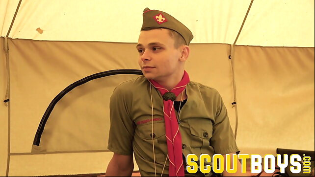 ScoutBoys - Young twinks caught by older man then fucked gaysex twink video